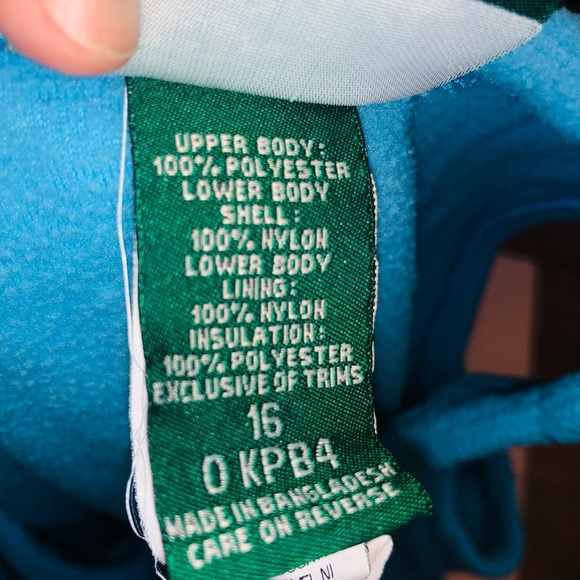 Ll Bean youth winter snow ski pants size 16 - Picture 5 of 6